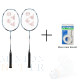 Combipakket Yonex Voltric Power Storm + AC102 (3-pak)
